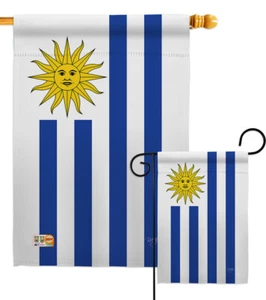 Bandera Jardín Uruguay Nacionalidad Regional Pequeña Decorativa Regalo Patio Casa Bandera - Imagen 1 de 13