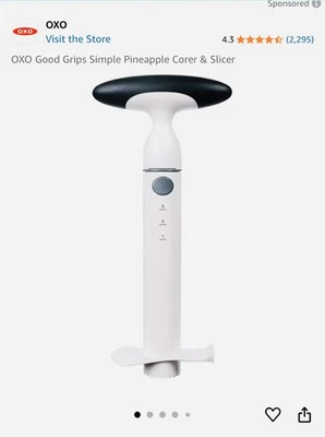 Cortador y cortador de piña OXO Good Grips Foto 1 de 4