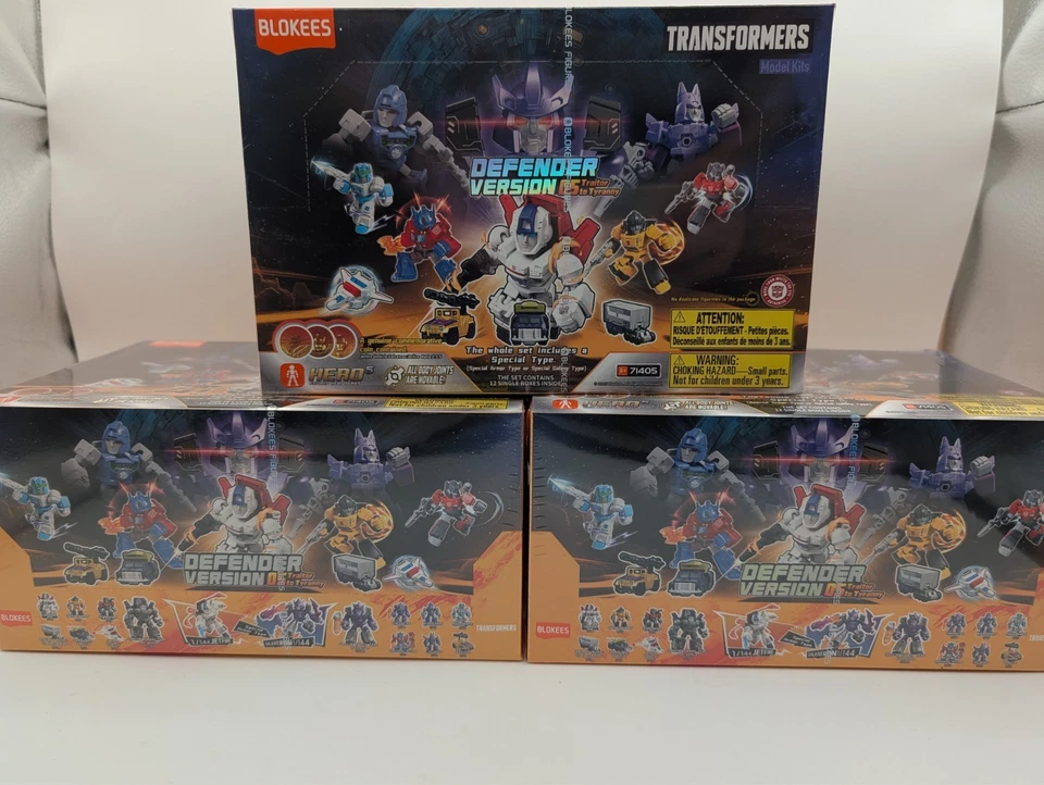 Blokees Transformers Defender Versión 05 Traidor a la Tiranía Caja de 12 Paquetes Foto 1 de 1