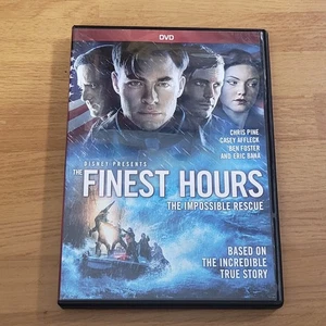 Disney: The Finest Hours (DVD 2015) True Story Rescue Chris Pine Casey Affleck - - Picture 1 of 2