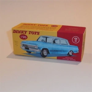 Dinky Toys 196 Holden Aqua Colour Sedan Custom Box - Picture 1 of 5