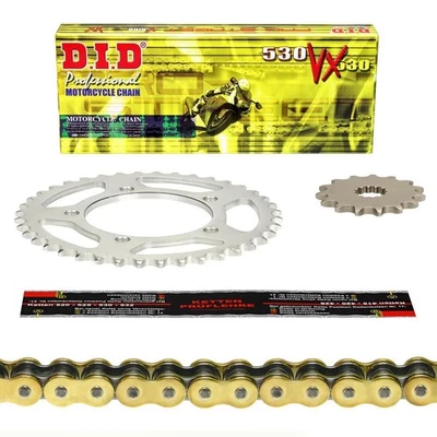 DID VX G&B Chainset Suzuki GSF 600 Bandit /S (GN77B) 1997, X-Ring Endless - Image 1 of 4