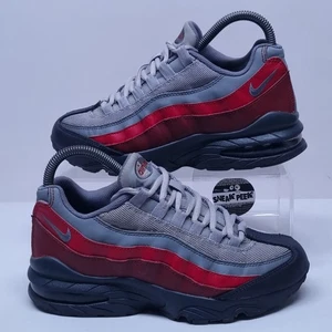 Nike Air Max 95 - UK Size 4 - Trainers Black Grey Red shoes sneakers Junior - Picture 1 of 11