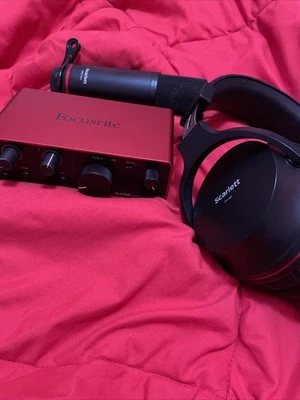 Juego de interfaz de audio Focusrite Scarlet solo Foto 1 de 4