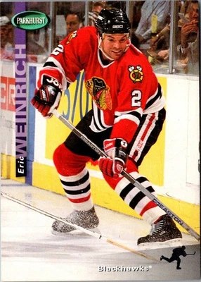 1994 Parkhurst Eric Weinrich #43 Chicago Blackhawks Hockey Card - Image 1 of 2