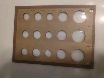 Tablero de monedas Wayte Raymond No. 461-A US Mint Set tablero vacío Foto 1 de 4