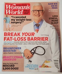 Woman's World 2025 May 5 ~Break Your Fat-Loss Barrier ~Less Stress, More Sleep - Picture 1 of 3