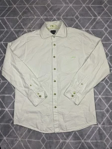Oakley Lime Green Button Up Shirt Men’s Large Summer Shirt - Picture 1 of 8