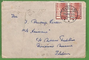 ad0662 - DÄNEMARK - Postgeschichte - BRIEF nach ITALIEN 1946 im Transport ruiniert! - Bild 1 von 1