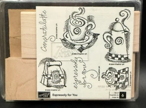 Stampin' Up! Espressoly for You Stamp Set - New - Picture 1 of 5