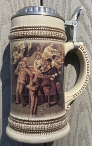 Paul Sebastian Fine Duftce Co Bierstein Krug limitiert Auflage 1999 Deckel Germany  - Bild 1 von 6