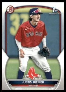 2023 Bowman Draft #BD-182 Justin Riemer - Picture 1 of 2
