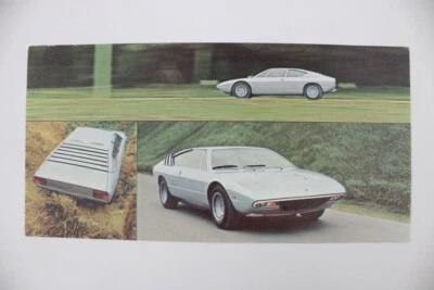 Folleto de venta de tarjetas folleto Lamborghini Urraco P250 1972-79 Foto 1 de 4