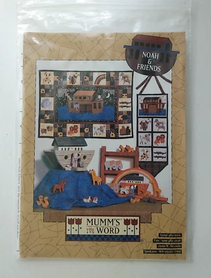 Noah's Ark Wall Hanging Quilt Pattern Applique Instructions New - Image 1 of 3