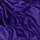 Crushed Velvet Fabric Quilting Cushion Size Single Premium Velour Panels 18 Inch