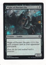Magic: MTG: Iconic Masters: Foil:  Wight of Precinct Six