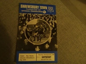 Shrewsbury Town v Southport, Seasson 1969/70, Division Three - Picture 1 of 2