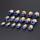 3D Printer Male Straight Push in PTFE Tube Fitting Pneumatic Connector 1PC/5PCS