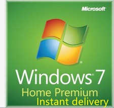 Microsoft Windows 7 Home Premium 32/64 Bit Product Key Instant Delivery+download