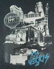 Las Vegas Strip  Men XL 2014 Souvenir T-Shirt Dark Heather Gray T-Shirt