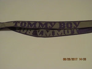 👀 VINTAGE SCHLÜSSELBAND "TOMMY BOY RECORDS" BURGUNDER V.I.P. CREDENTIAL/BADGE/PASS 👀 - Bild 1 von 3