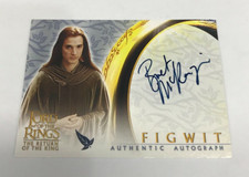 Topps Lord Of The Ring Return Of The King Movie Card Signature Card-Figwit