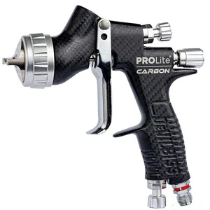 Pistola pulverizadora por gravedad DeVilbiss Carbon PROLite - Tapa de aire T110, 1,3 mm (905064-CB) - Imagen 1 de 6