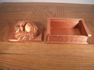 3D Printed Sleeping Fox Storage Box - Picture 1 of 1
