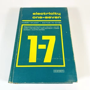 Electricity One-Seven 1-7 by Harry Mileaf Hardcover 1966 1st Edition Hayden VTG. - Picture 1 of 13