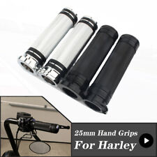 For Harley VRSC Dyna Fatboy Softail Road King FLHR 1" CNC Handlebar Hand Grips