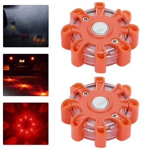 2x Luces estroboscópicas LED de emergencia para carretera con baliza de seguridad en carretera de advertencia de peligro - Imagen 1 de 12