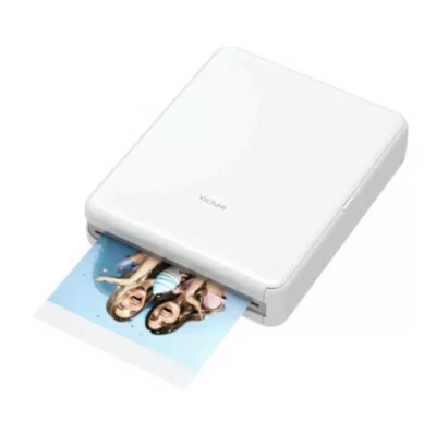 Victure 3x3 Portable PT330 Photo Printer Bluetooth Recharge Wireless Open Box - Image 1 of 4
