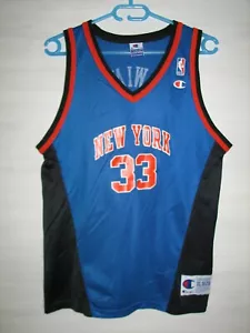 #33 PATRICK EWING NEW YORK KNICKS SHIRT CHAMPION JERSEY SIZE XLBoys - Picture 1 of 9