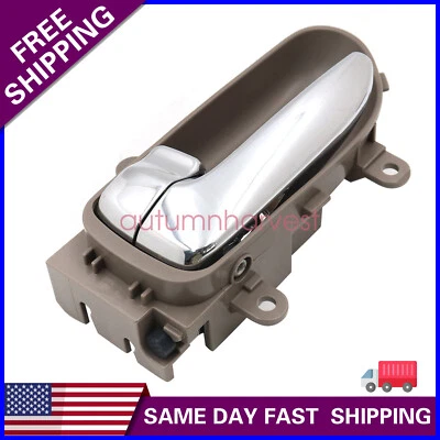 Inside Interior Door Handle Brown Chrome Left Side For Infiniti G35 2003-2007 - Изображение 1 из 4