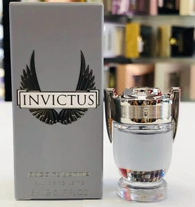 Invictus by Paco Rabanne 0.17 oz /5 ML EDT Mini Bottle SPLASH. New in Box - Picture 1 of 5