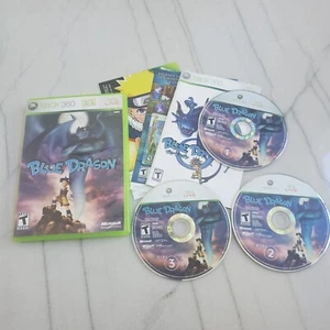 Blue Dragon (Microsoft Xbox 360, 2007) Completo con Manual e Insertos ¡EN CAJA GENIAL! - Imagen 1 de 2