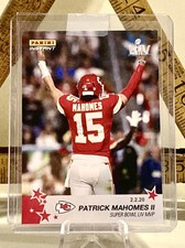 Patrick Mahomes II 1 of 746 PANINI INSTANT SUPER BOWL LIV MVP📈🔥#186 CHIEFS💎