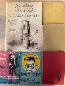 6 Ronald Searle Books - Picture 1 of 24