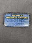 Antique Dental Darbys Toothache Plasters Tin