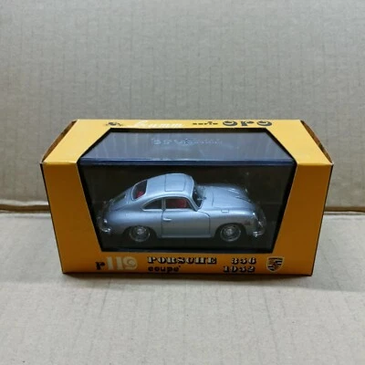 Macchinina R119 Porsche 356 Coupè 1952 Oro Brumm 1:43 New Box - Immagine 1 di 2