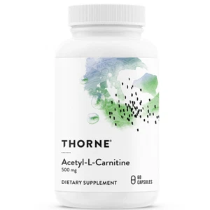 Thorne Research, Acetyl-L-Carnitine, 60 Kapseln - Blitzversand