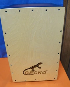 Gecko Cajon Drum CL12SS Wooden Percussion Box - Picture 1 of 6