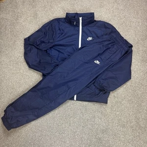 Nike Club Lined Woven Tracksuit Navy Size Small Mens DR3337-410 BNWT - Picture 1 of 15