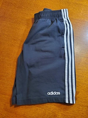Adidas Shorts Mens Medium Black Essentials Cotton Athletic Running Track Wear - Image 1 of 4