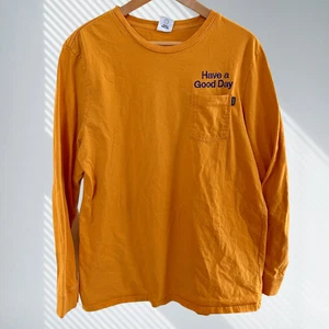 coca cola x #beentrill# men's large yellow long sleeve tee have a good day 2016 - Picture 1 of 8