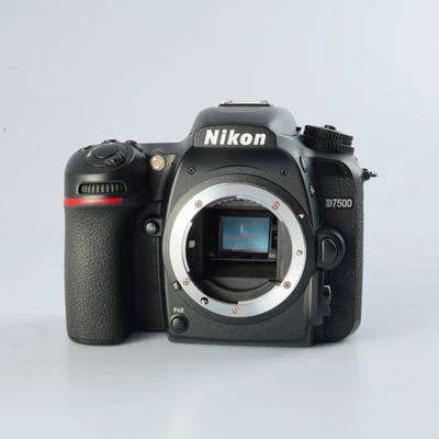 EXCELLENT Nikon D7500 20.9MP [ 8,288 Shots ] Digital SLR Camera - Image 1 of 4