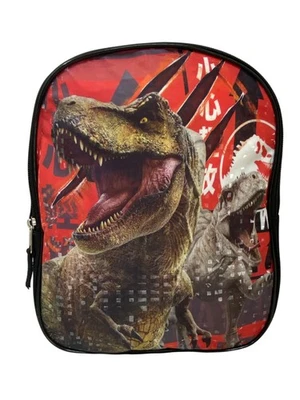 Jurassic World Dinosaur Mini Backpack T-Rex Red Black Small