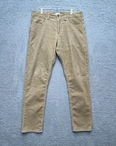 Quiksilver Hose 34 (36x32) Khaki Cord Chino Straight Tapered Fit 6 Taschen - Bild 1 von 16