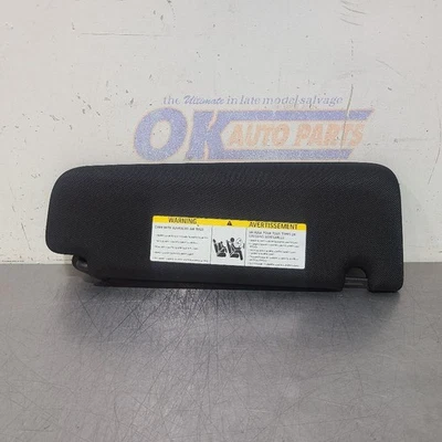 BMW 740I 19 2019 OEM CONDUCTOR IZQUIERDO PARASOL NEGRO CON ILUMINACIÓN Foto 1 de 4