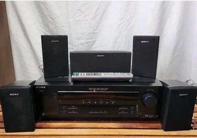Sony STR-K750P Receiver HiFi Stereo Home Theater Speaker Set Etc - Image 1 of 4